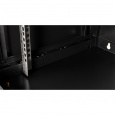 Шкаф 19" телекоммуникационный настенный, 9U 501x600х450 мм, дверь стекло, черный